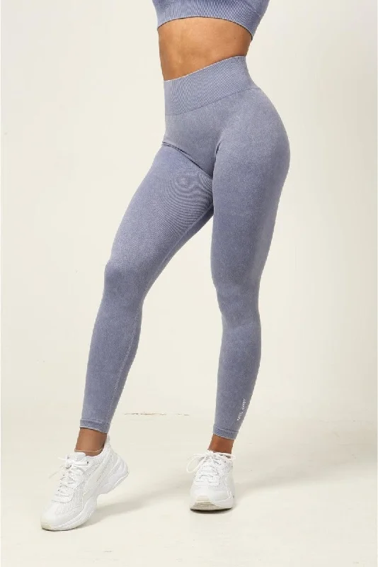 Exclusive Savings Seamless Leggings - Denim Blue