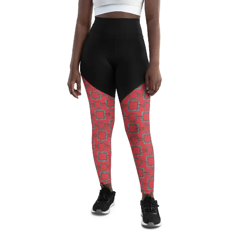 Instant Discount Hammered Silver Chain Sports Leggings