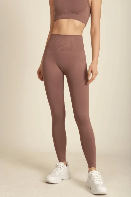 New Deals Seamless Leggings - High Waist - Nude Brown