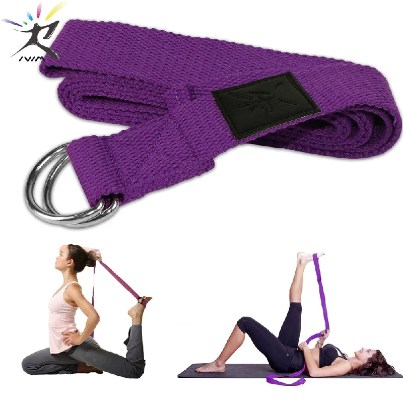 Shop and Save Yoga Stretch Strap Adjustable Sport Yoga Belts