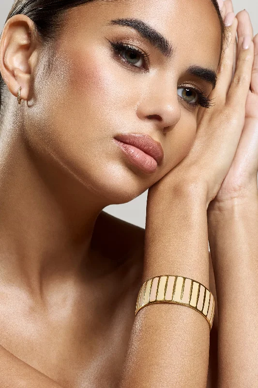 Daily Specials Yasmine | Nude Adjustable Gold Bangle