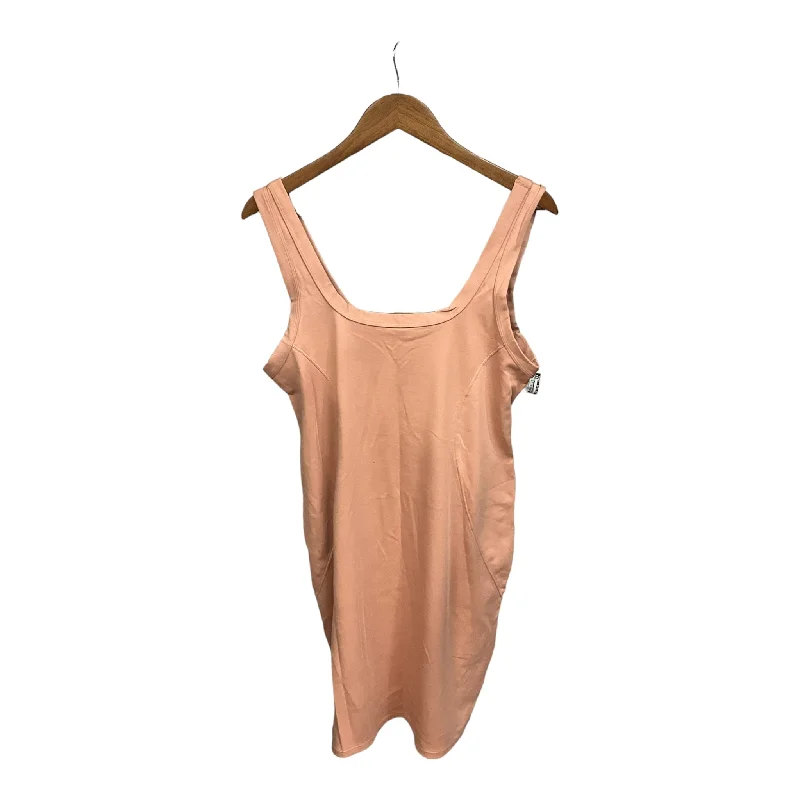 Doorbuster Deal Dress Casual Midi By Clothes Mentor In Pink, Size: 2x