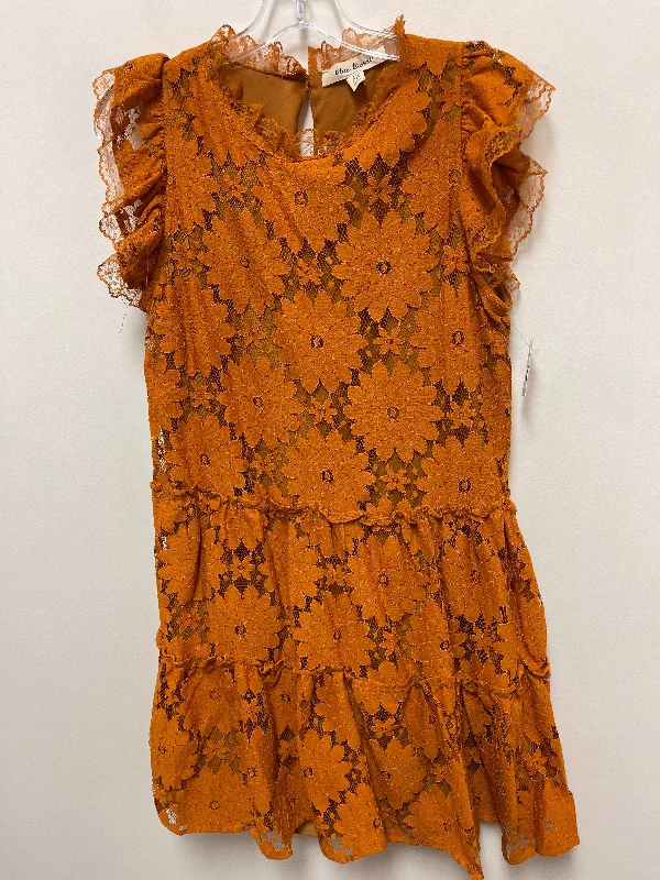 Unmissable Offer Dress Casual Short By Blue Tassel In Yellow, Size: M