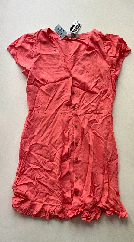 Inventory Reduction Dress Casual Midi By Loft In Pink, Size: 2petite