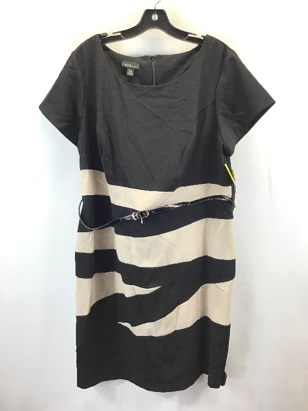 Loyalty Reward Dress Work By Alyx In Black Cream, Size: 2x
