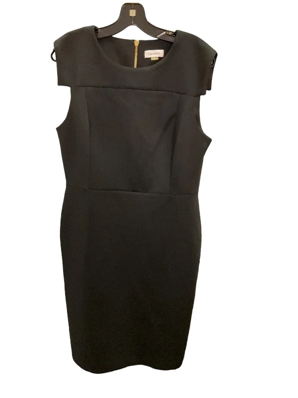 Today Only Dress Work By Calvin Klein In Black, Size: L