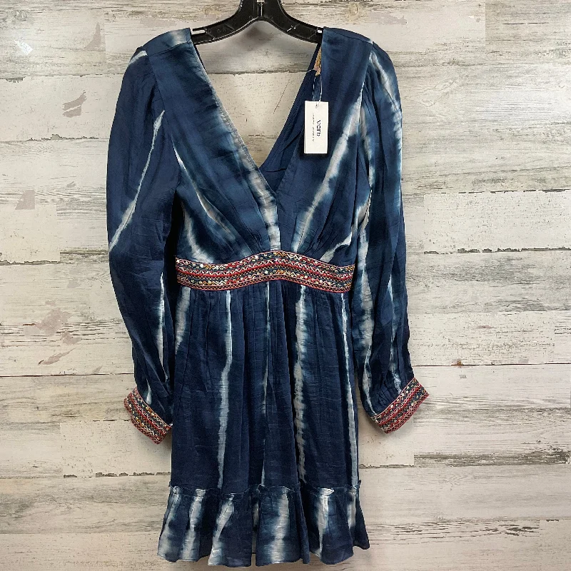 Deal Mania Dress Casual Short By Anthropologie In Blue, Size: S