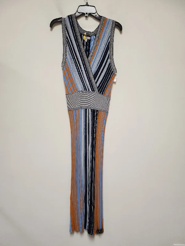 Discount Mania Dress Casual Maxi By Eva Mendes In Striped Pattern, Size: Xl