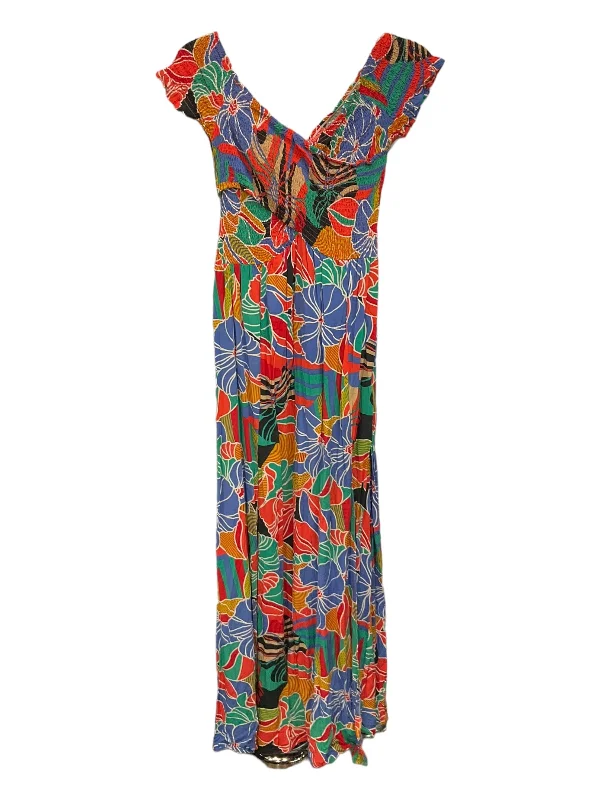 Lowest Prices Dress Casual Maxi By Aakaa In Multi-colored, Size: M