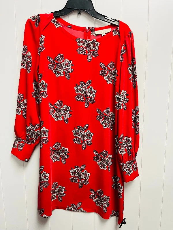 The Best Prices Dress Casual Short By Loft In Red & White, Size: 6