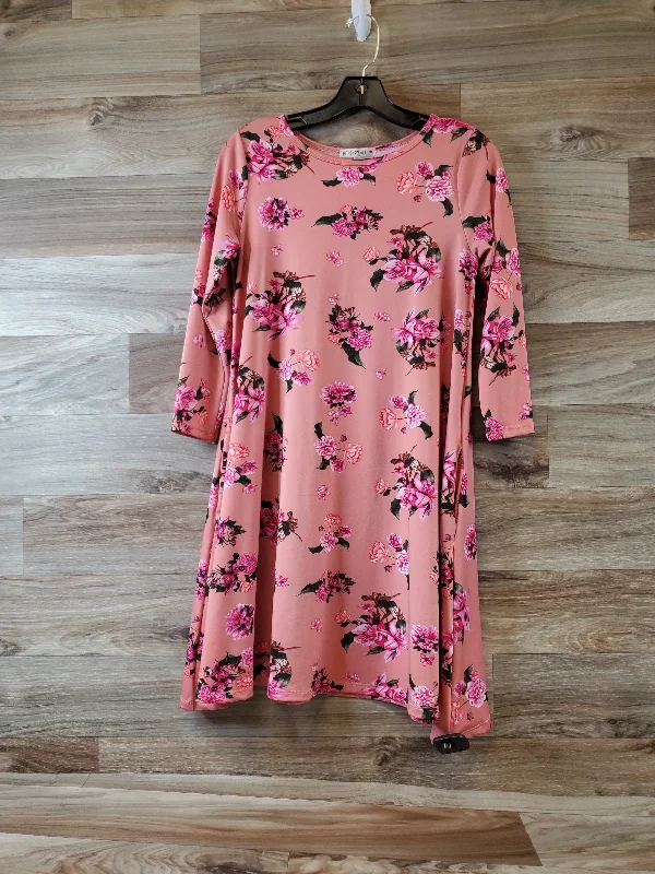 Early Access Dress Casual Midi By Honey & Lace In Floral Print, Size: Xs
