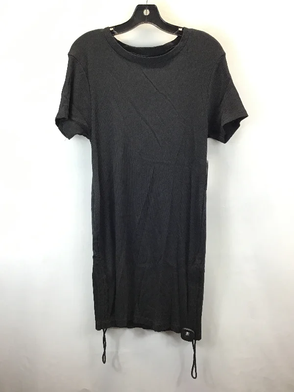 Weekend Deal Dress Casual Midi By Clothes Mentor In Black, Size: L