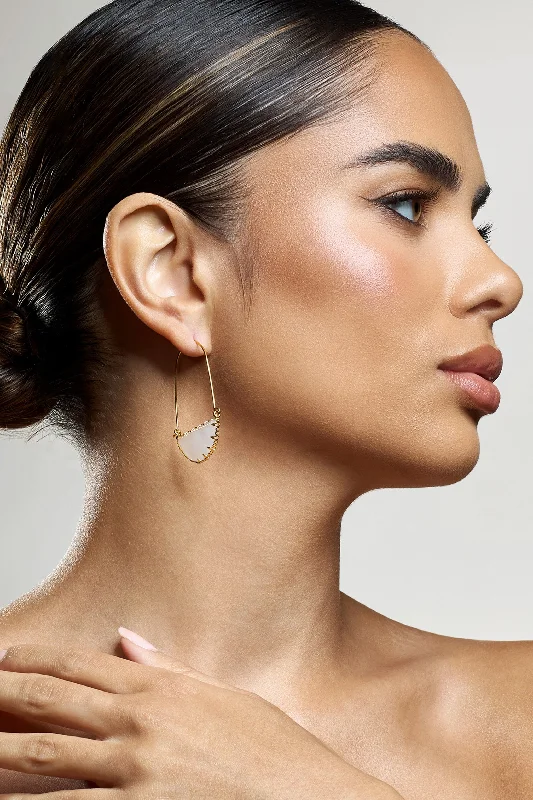 Bargain Blast Hettie | Clear Crystal Statement Earrings