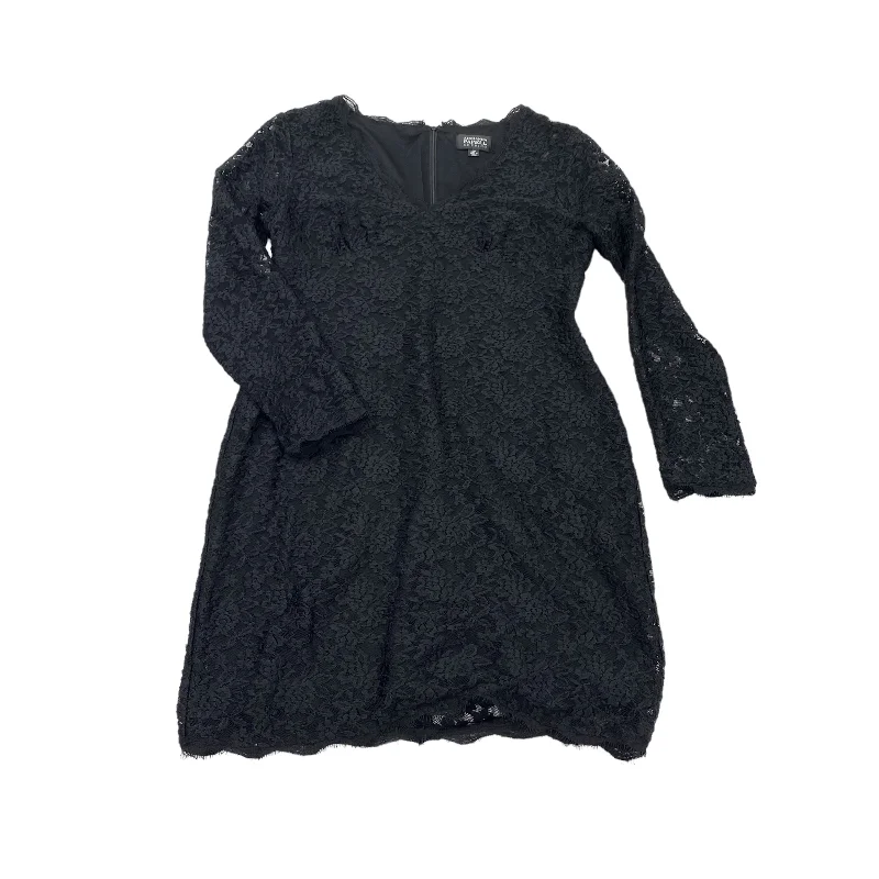 Crazy Savings BLACK DRESS PARTY SHORT by ADRIANNA PAPELL Size:12PETITE