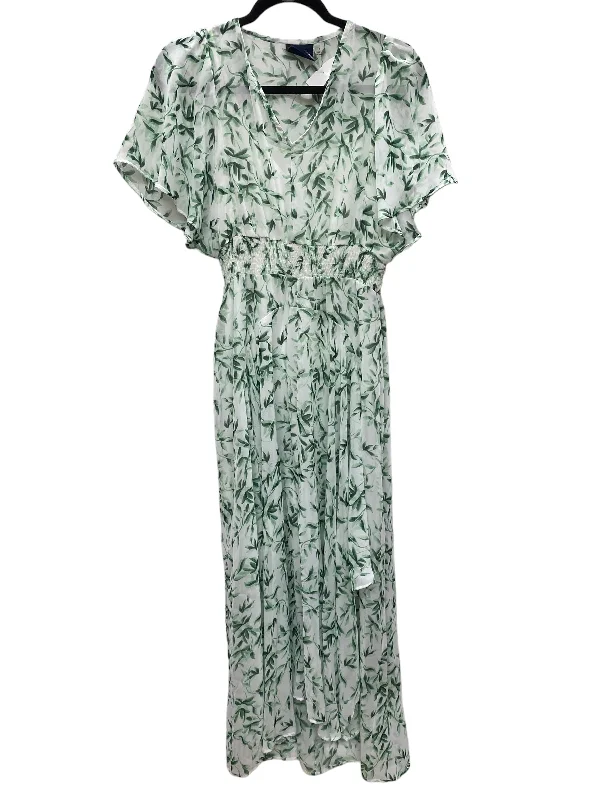 Warehouse Sale Dress Casual Midi By Just Taylor In Green, Size: S