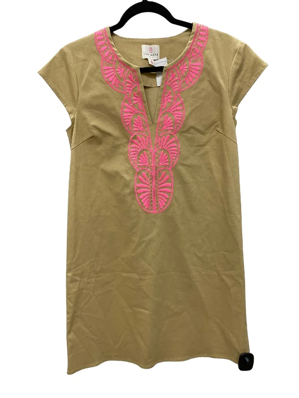 Savings Event Dress Casual Midi By Julie Brown In Tan, Size: S