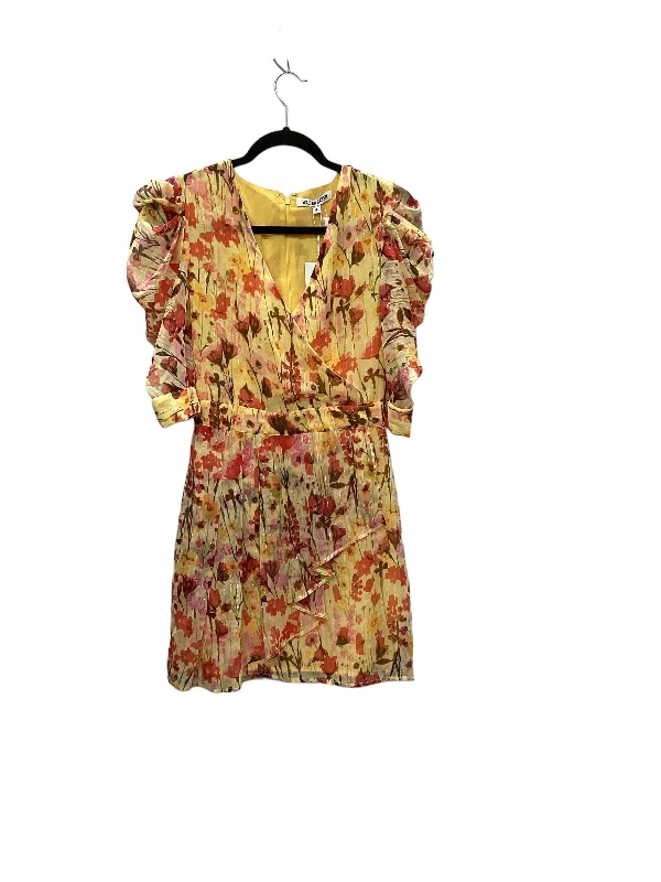 Stock Up and Save Dress Casual Short By Walter Baker In Yellow, Size: S