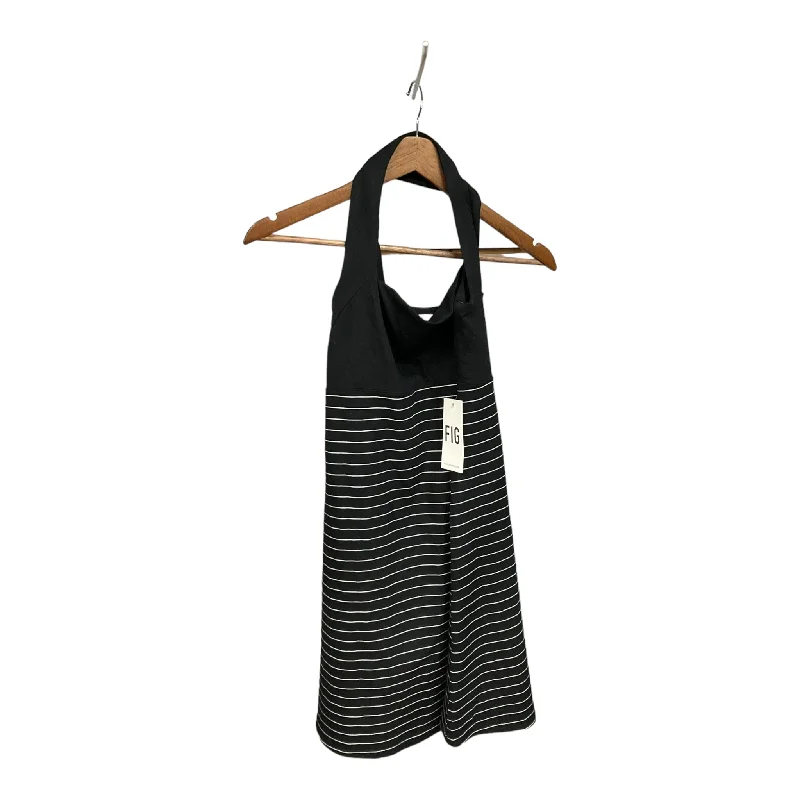 Last Chance Dress Casual Short By Cmc In Striped Pattern, Size: M