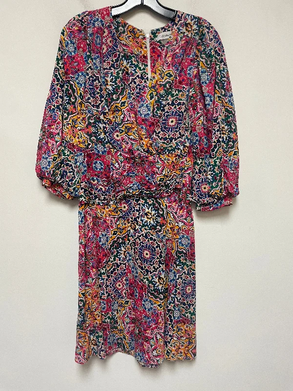 Bonus Savings Dress Casual Midi By Calvin Klein In Multi-colored, Size: Xs