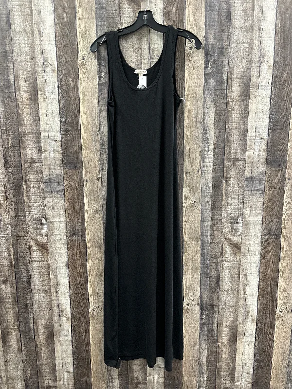 Savings Bonanza Dress Casual Maxi By Zenana Outfitters In Black, Size: L