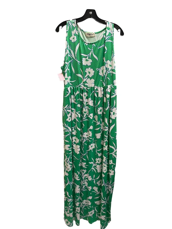Special Discount Dress Casual Maxi By Haptics In Green, Size: 1x