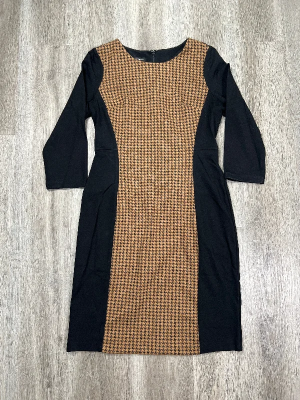 Crazy Savings Dress Work By Talbots In Black & Brown, Size: S