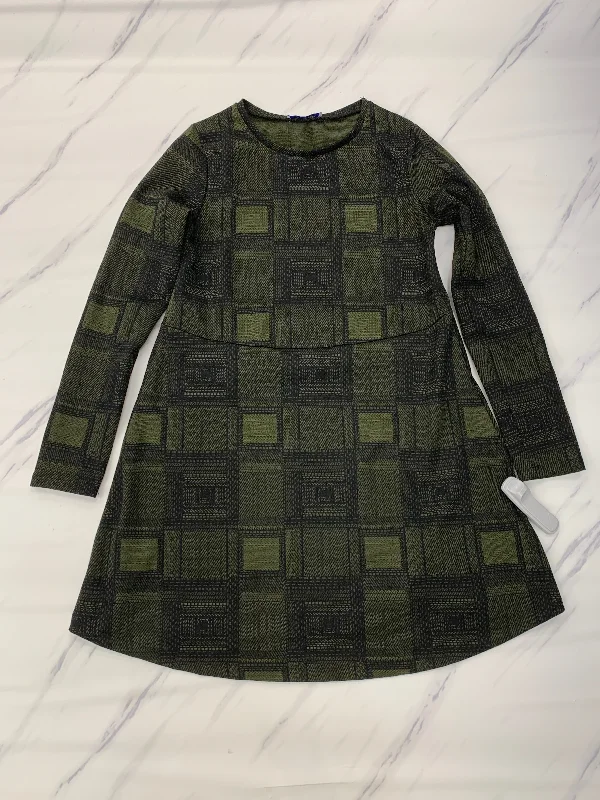 Markdowns Dress Casual Midi By Zara In Green, Size: S