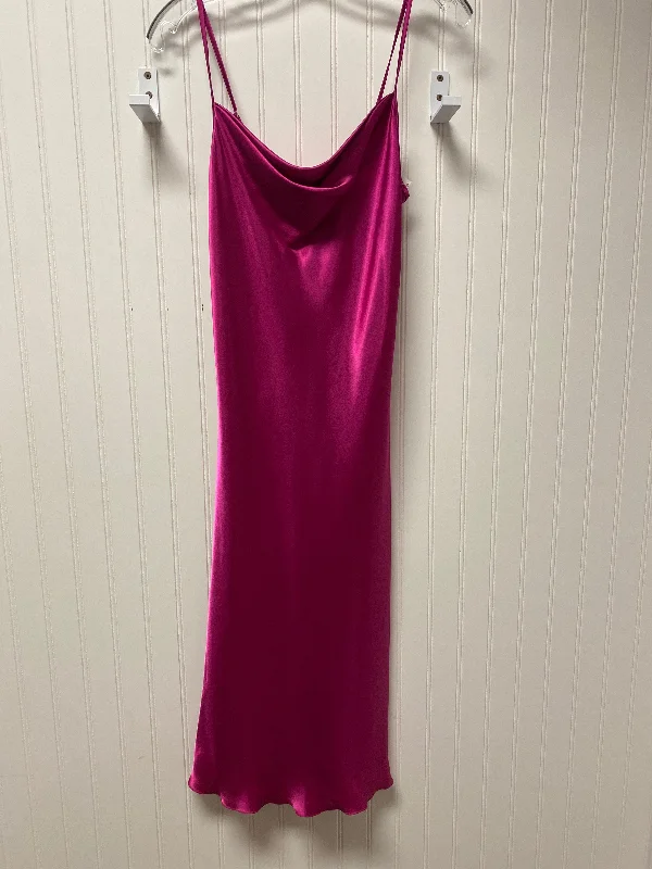 Low Prices Dress Party Midi By Bebe In Pink, Size: Xs