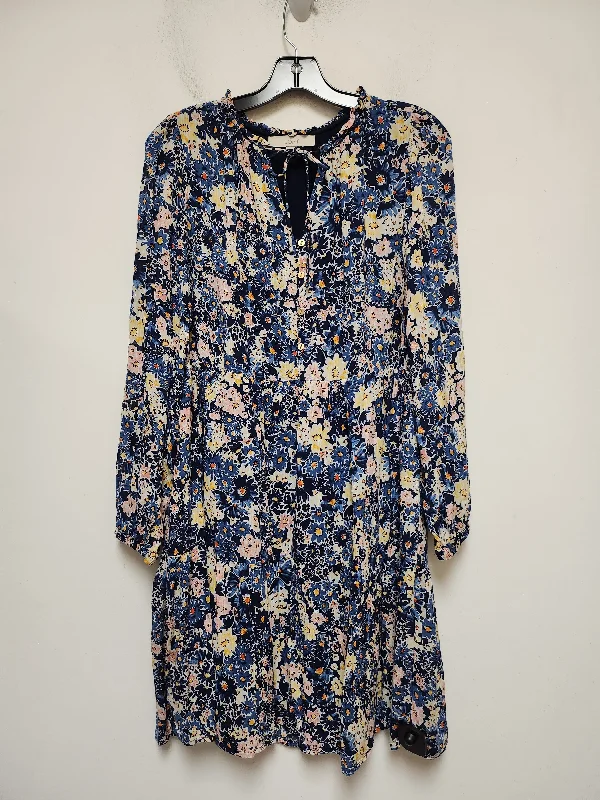 Special Promotion Dress Casual Short By Loft In Floral Print, Size: M