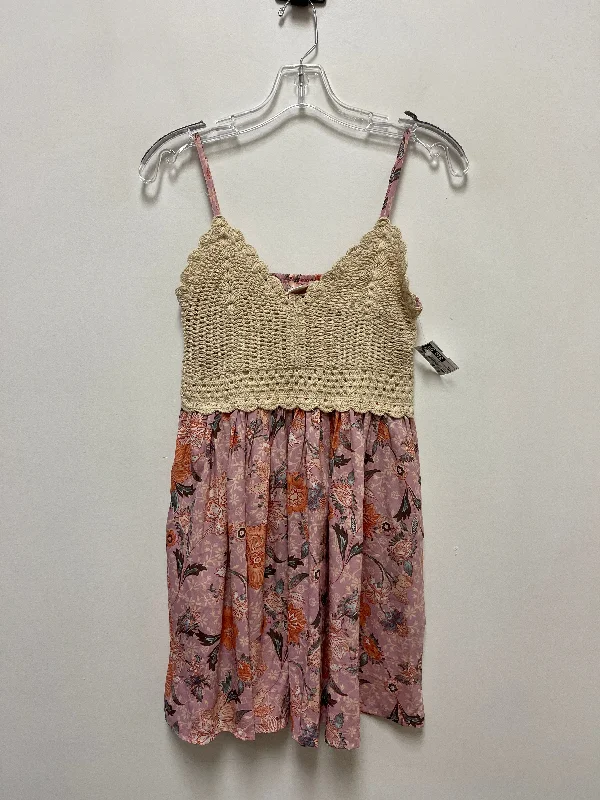 Huge Savings Dress Casual Short By Clothes Mentor In Purple, Size: M
