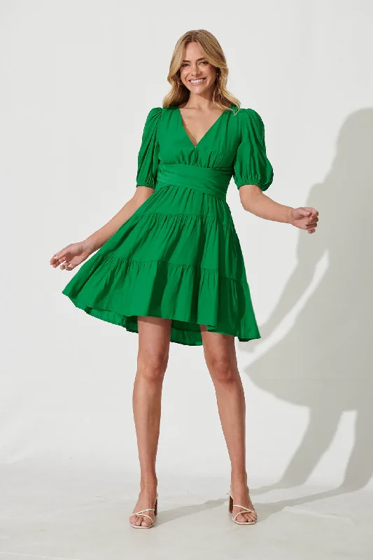 New Arrival Lovely Dress In Green
