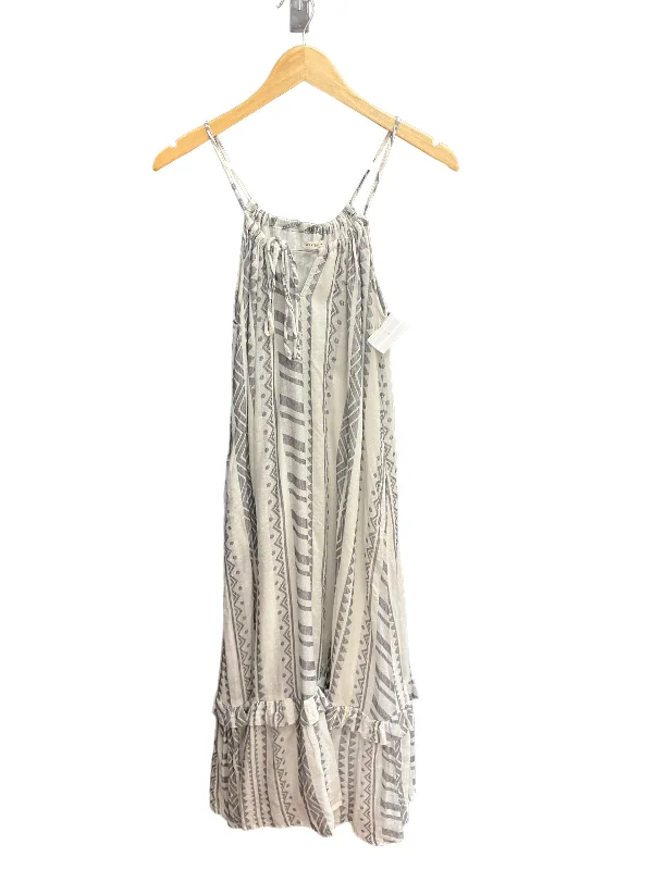 Exclusive Savings Dress Casual Midi By Marine Layer In Striped Pattern, Size: M