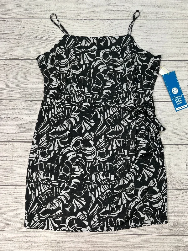 Markdown Madness Dress Casual Short By Nine West In Black White, Size: Xl