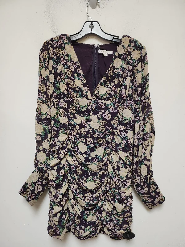 Savings Alert Dress Casual Short By Hyfve In Floral Print, Size: M