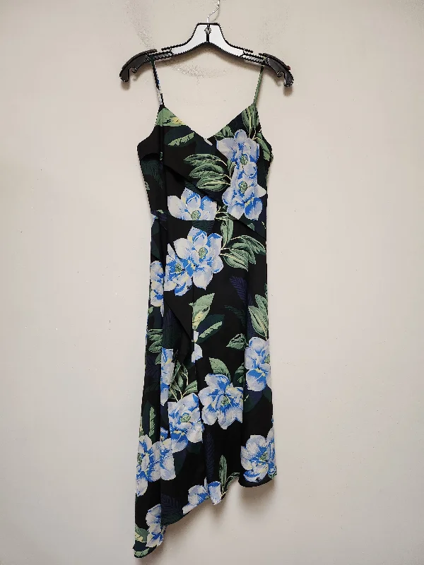 Daily Deals Dress Casual Midi By Banana Republic In Tropical Print, Size: Xs