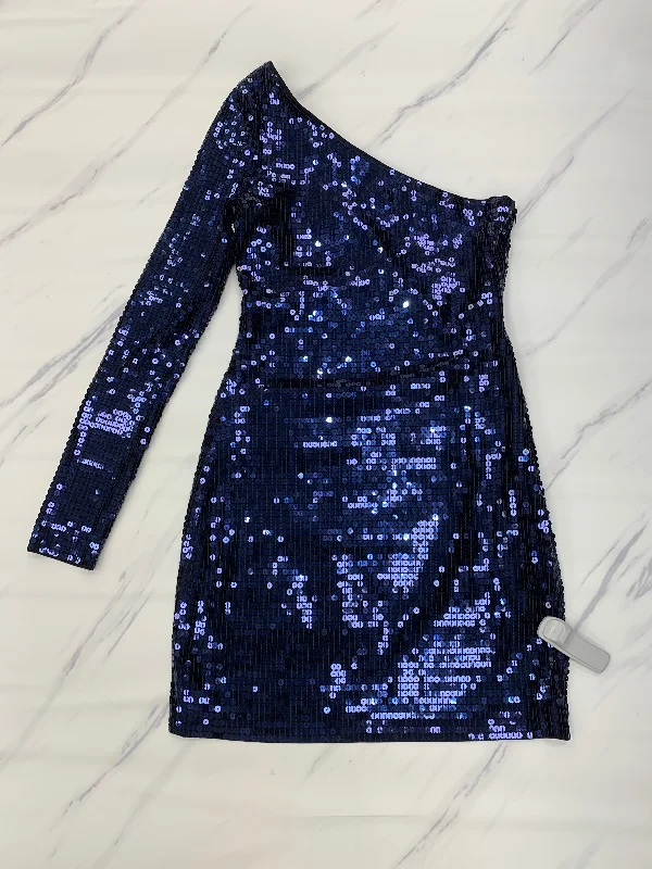 Act Now Dress Party Short By Rachel Zoe In Blue, Size: 2