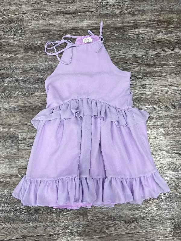 Special Discount Dress Casual Short By Lovers & Friends In Purple, Size: Xxs