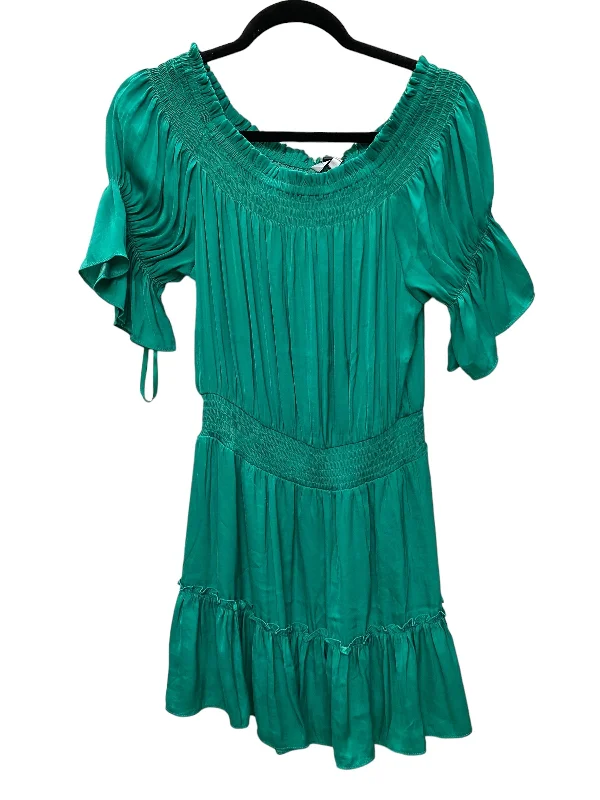 Deal Alert Dress Casual Midi By Naked Zebra In Green, Size: S