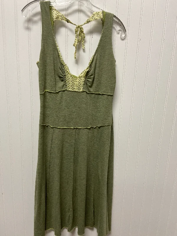 Stock Clearance Dress Casual Midi By Free People In Green, Size: M