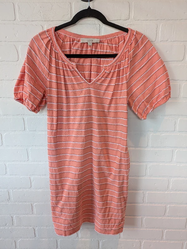 Buy More, Save More Dress Casual Short By Loft In Orange, Size: Xs