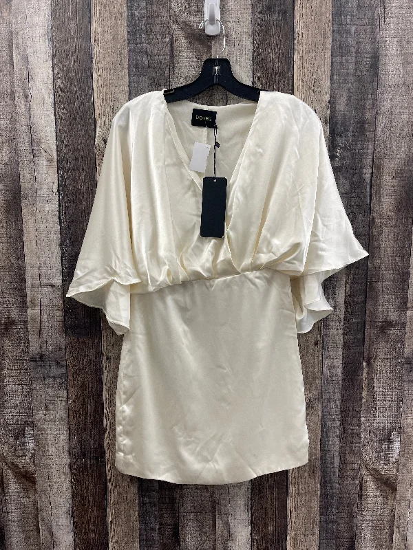 Best Deals Dress Party Short By Cme In Ivory, Size: M