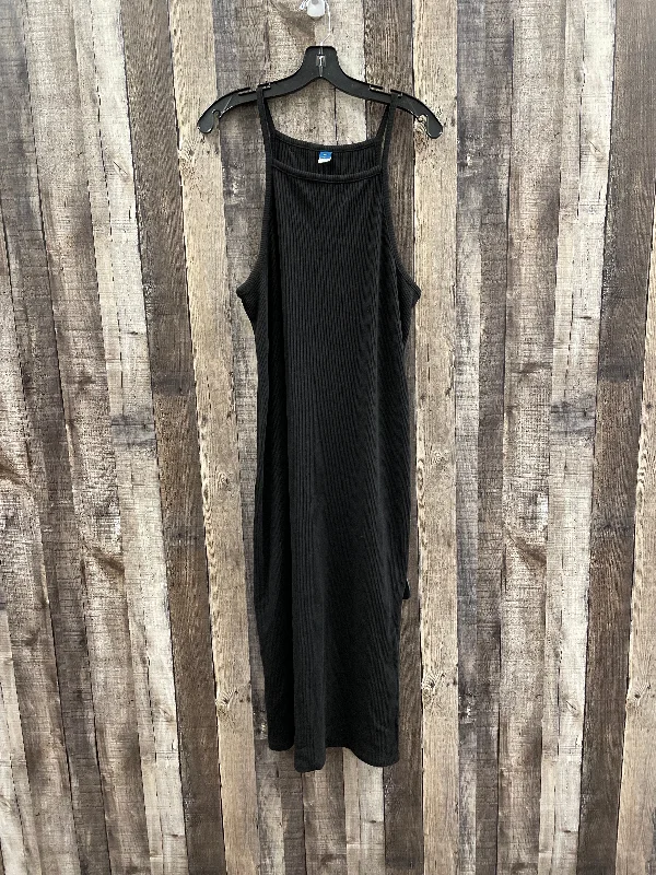 Weekend Flash Sale Dress Casual Maxi By Old Navy In Black, Size: Xxl
