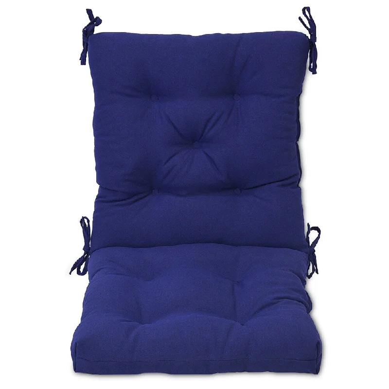 Savings Galore Chair Cushion Tufted Navy