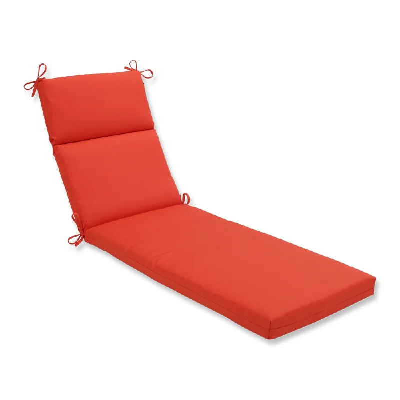 Special Discount Pillow Perfect Outdoor / Indoor Splash Mango Chaise Lounge Cushion - 72.5x21x3