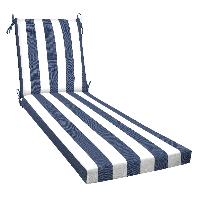 Navy & White