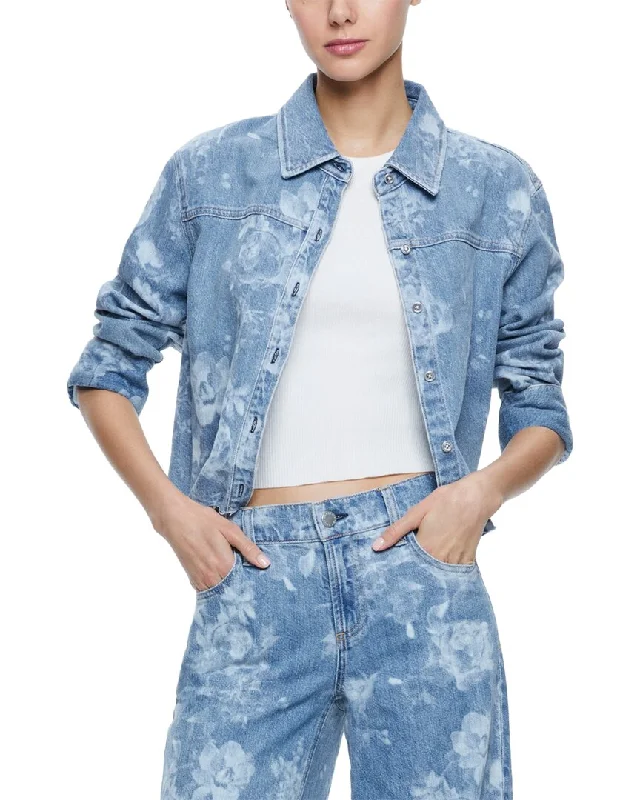 Final Clearance alice + olivia Finely Button-Down Shirt