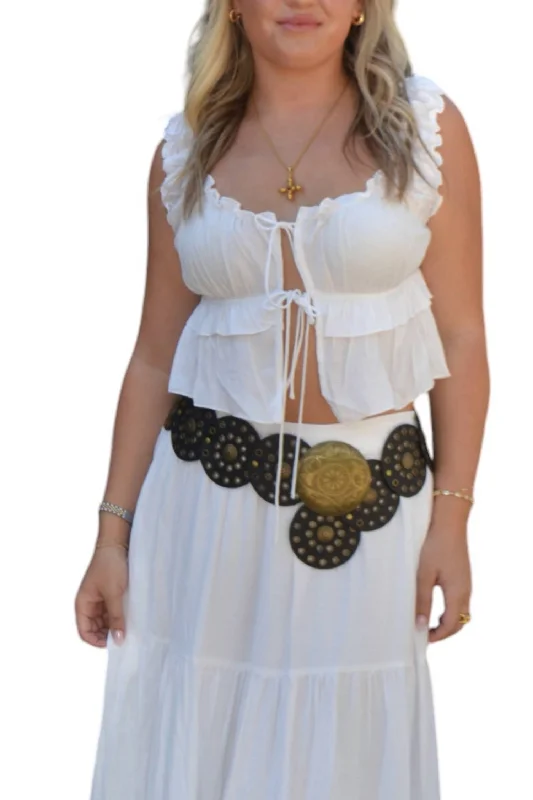 Lowest Price Amelia Top In White