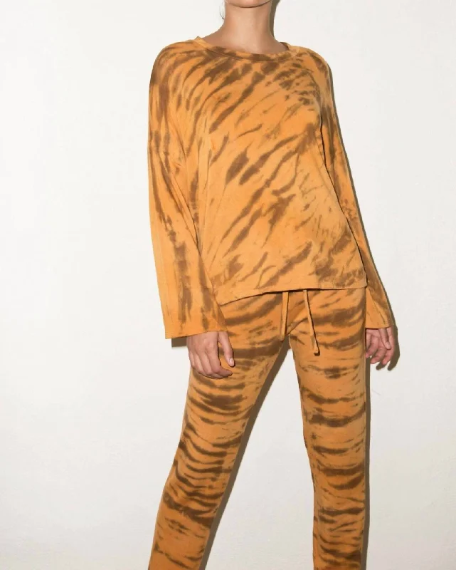 Early Access Animale Dye Sweater In Tie Dye