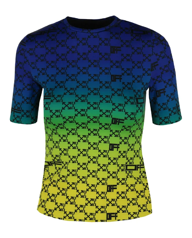 Quick Sale Athleisure Monogram Short Sleeve T-Shirt