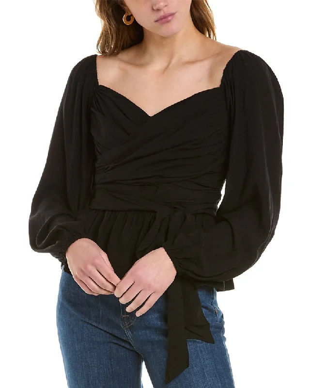 Mega Sale BCBGMAXAZRIA Woven Top